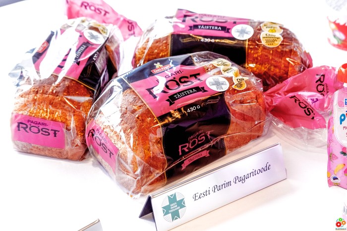 Лучшее хлебопекарное изделие Эстонии 2017 — цельнозерновой хлеб для тостов Pagariröst, Eesti Pagar AS