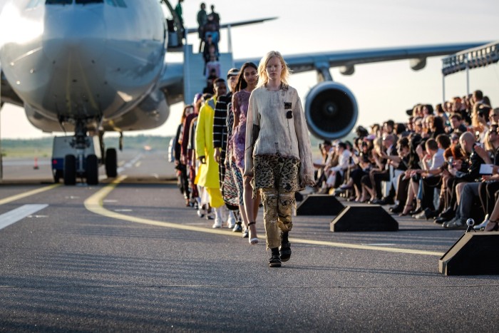 MATCH MADE IN HEL  Group Fashion show "THE RUNWAY" in Helsinki Airport.