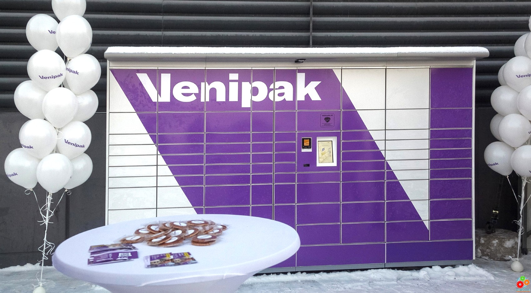 Venipak: Открыт первый эстонский посылочный автомат