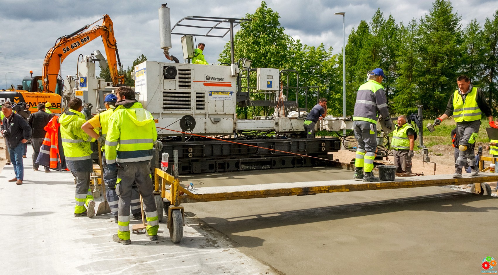Союз бетона Эстонии: Бетонные дороги на 40% дешевле, чем асфальтовые