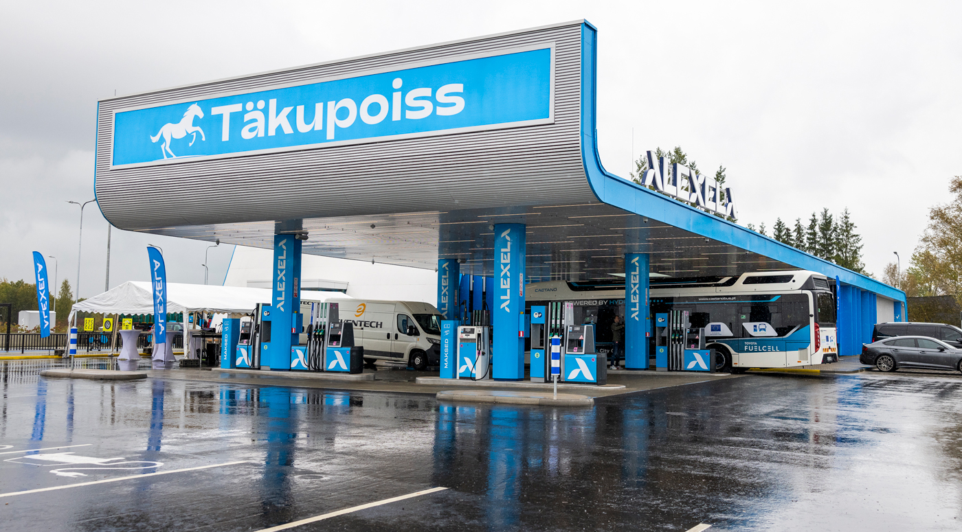 Alexela Täkupoiss: Ресторан и сверхмощная зарядка