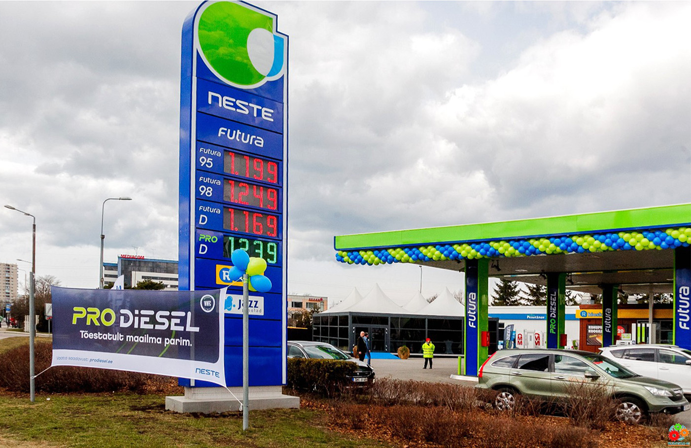 Neste: улучшенный бензин Futura теперь и в Эстонии