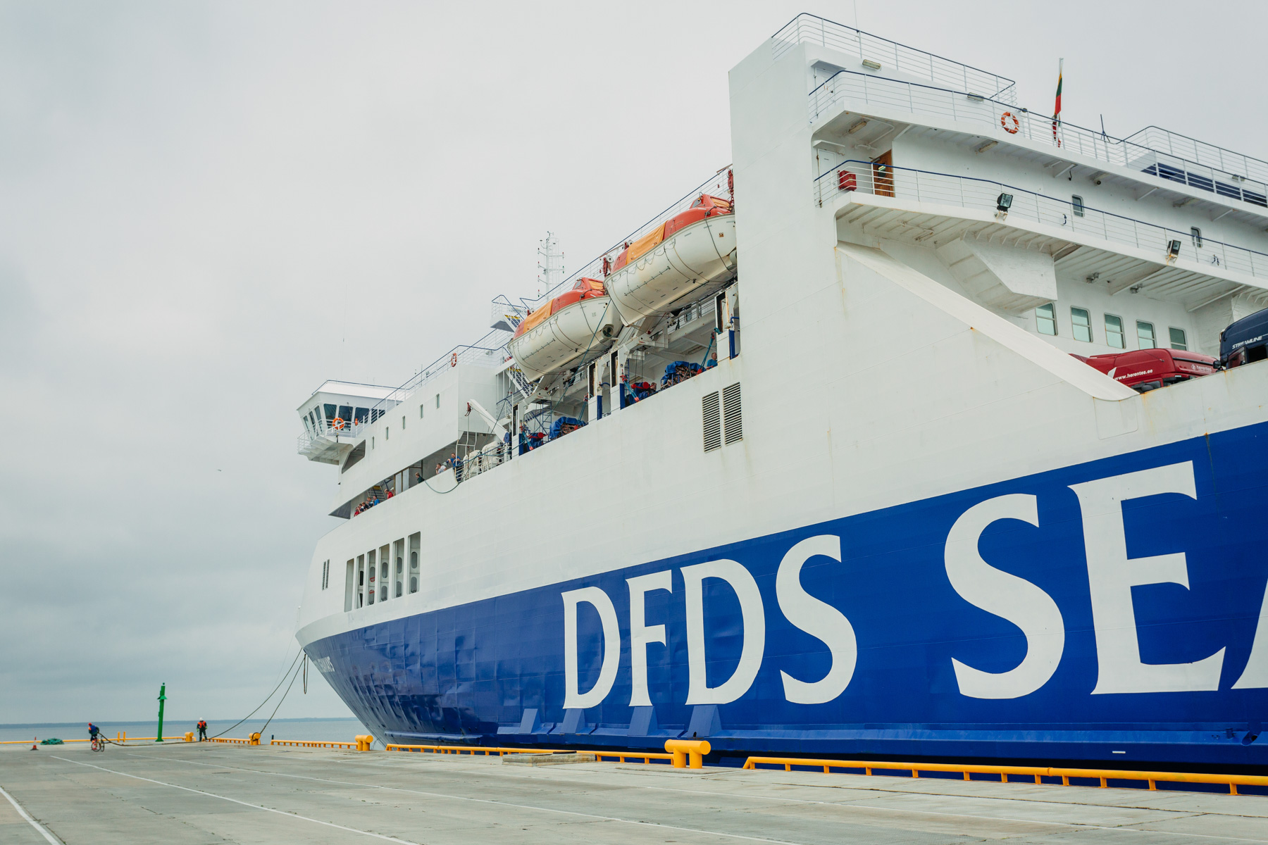DFDS на паромном маршруте Палдиски-Ханко