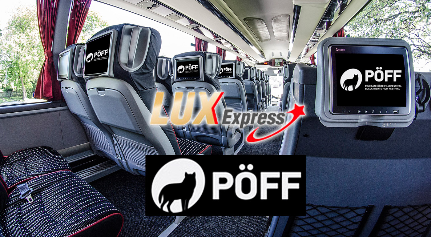 Lux Express: фильмы PÖFF на экранах автобусов
