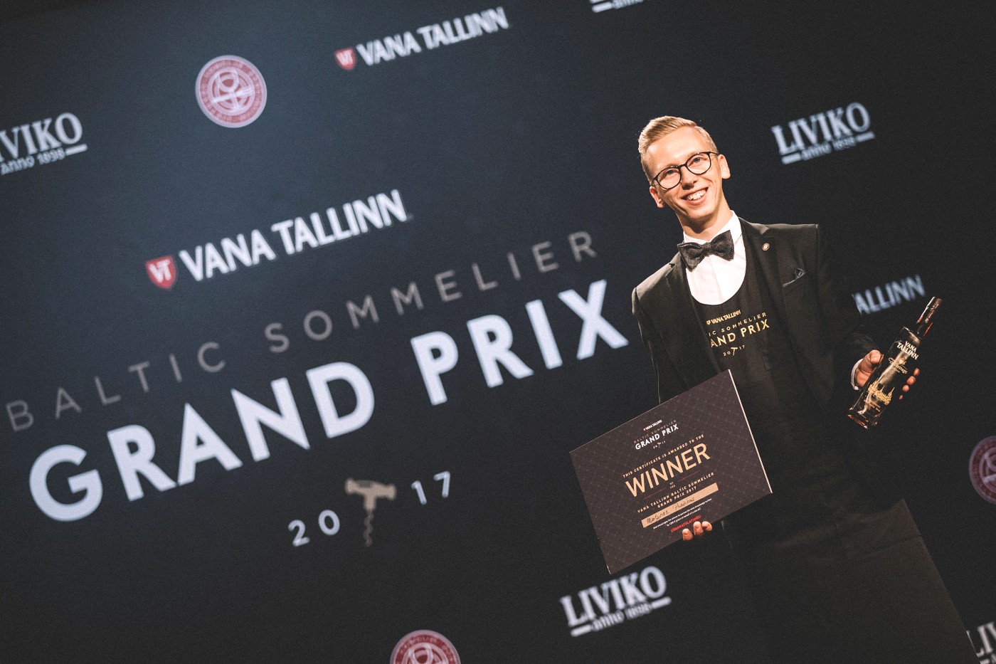 Vana Tallinn Baltic Sommelier Grand Prix 2017 — Мартинас Правилонис — снова лучший!