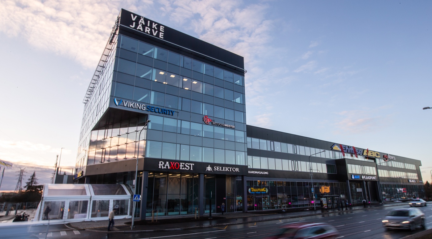 В таллиннском районе Ярве открылся уникальный торговый и бизнес-центр