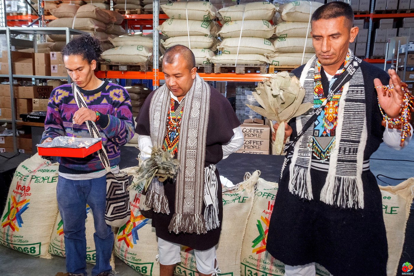 Coffee People: индейцы Inga Aponte провели обряд инаугурации