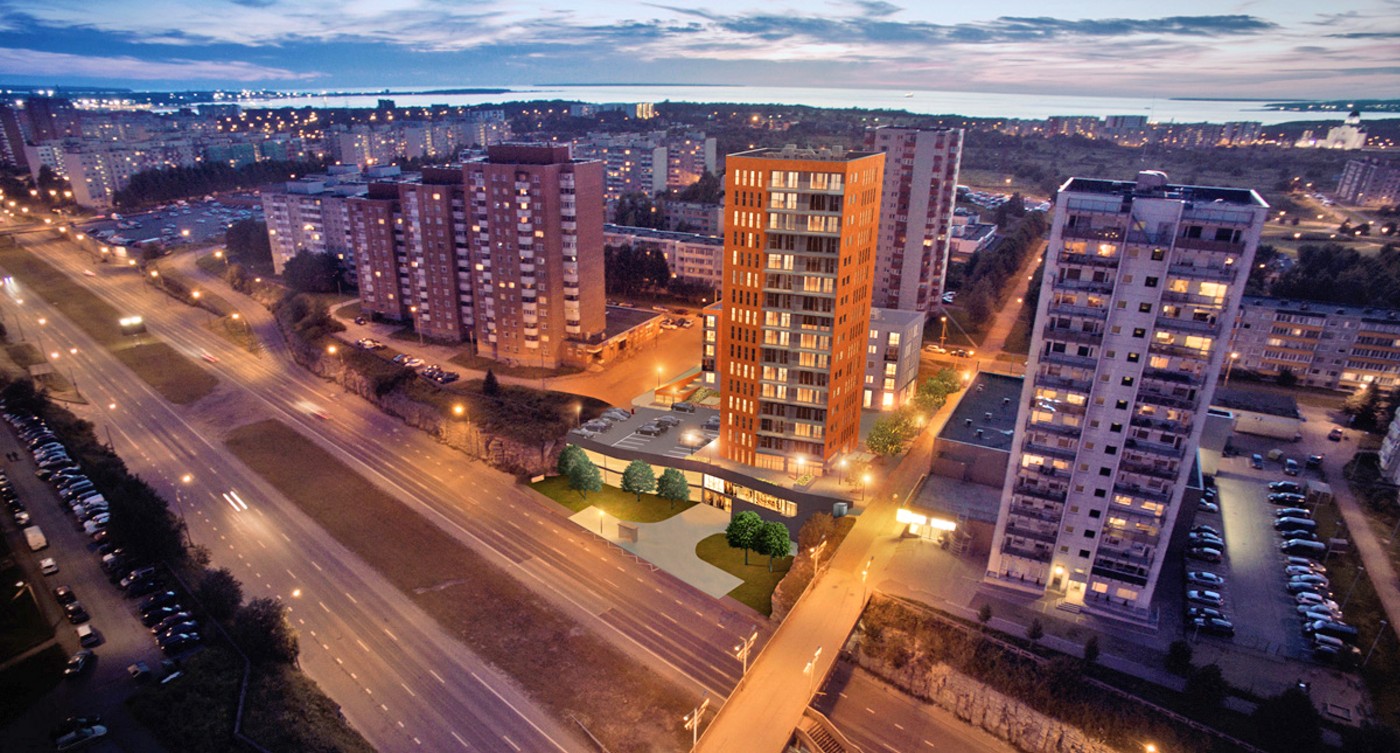 Nordecon построит в Ласнамяэ 16-этажный дом