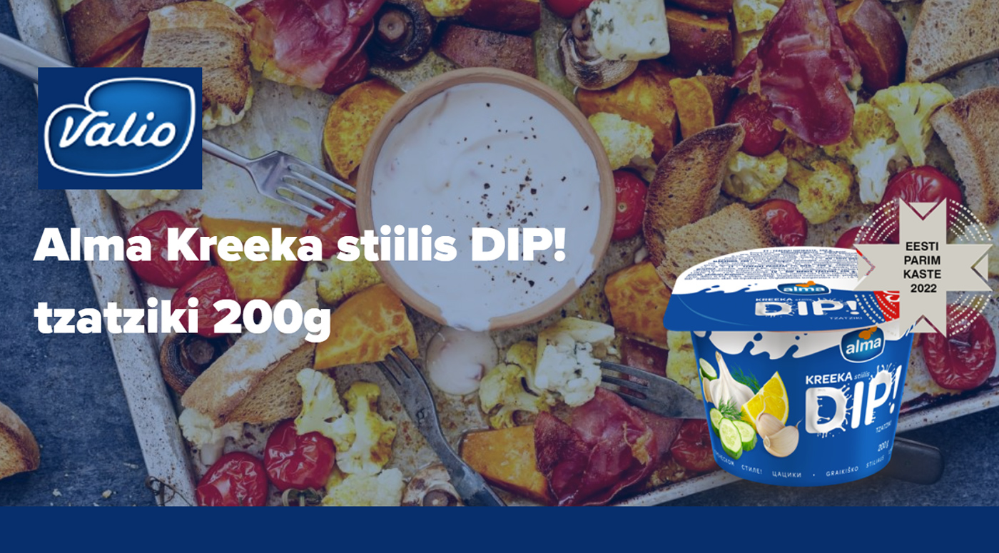 Alma DIP! — Лучший пищевой продукт Эстонии по мнению пресс-жюри