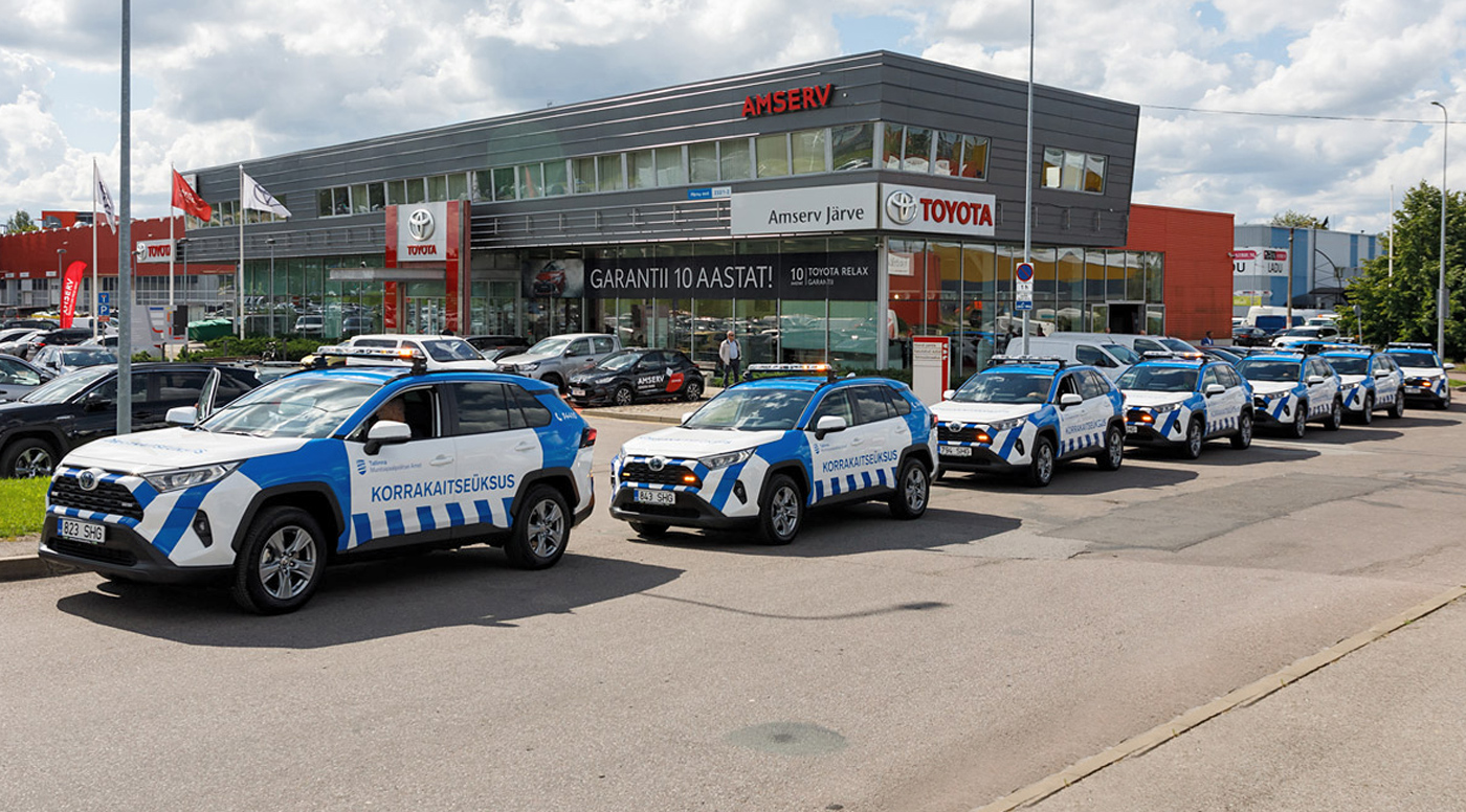 Таллинн: MUPO на новых автомобилях от Amserv