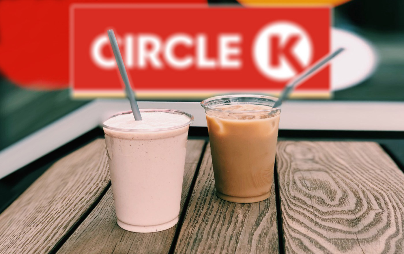 Circle K: в летнюю, жаркую погоду отведайте айс-кофе и коктейль-мороженое