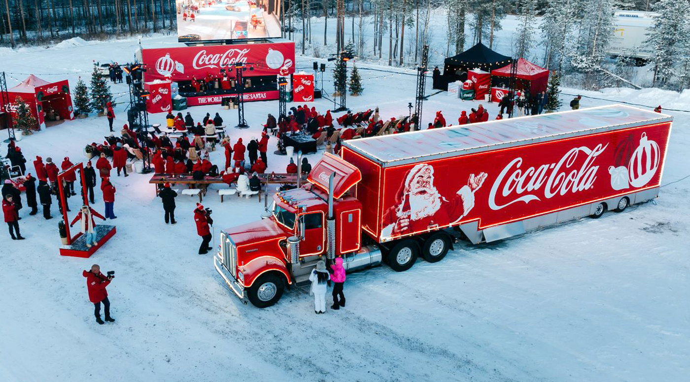 Легендарный караван Coca-Cola — в Таллинне