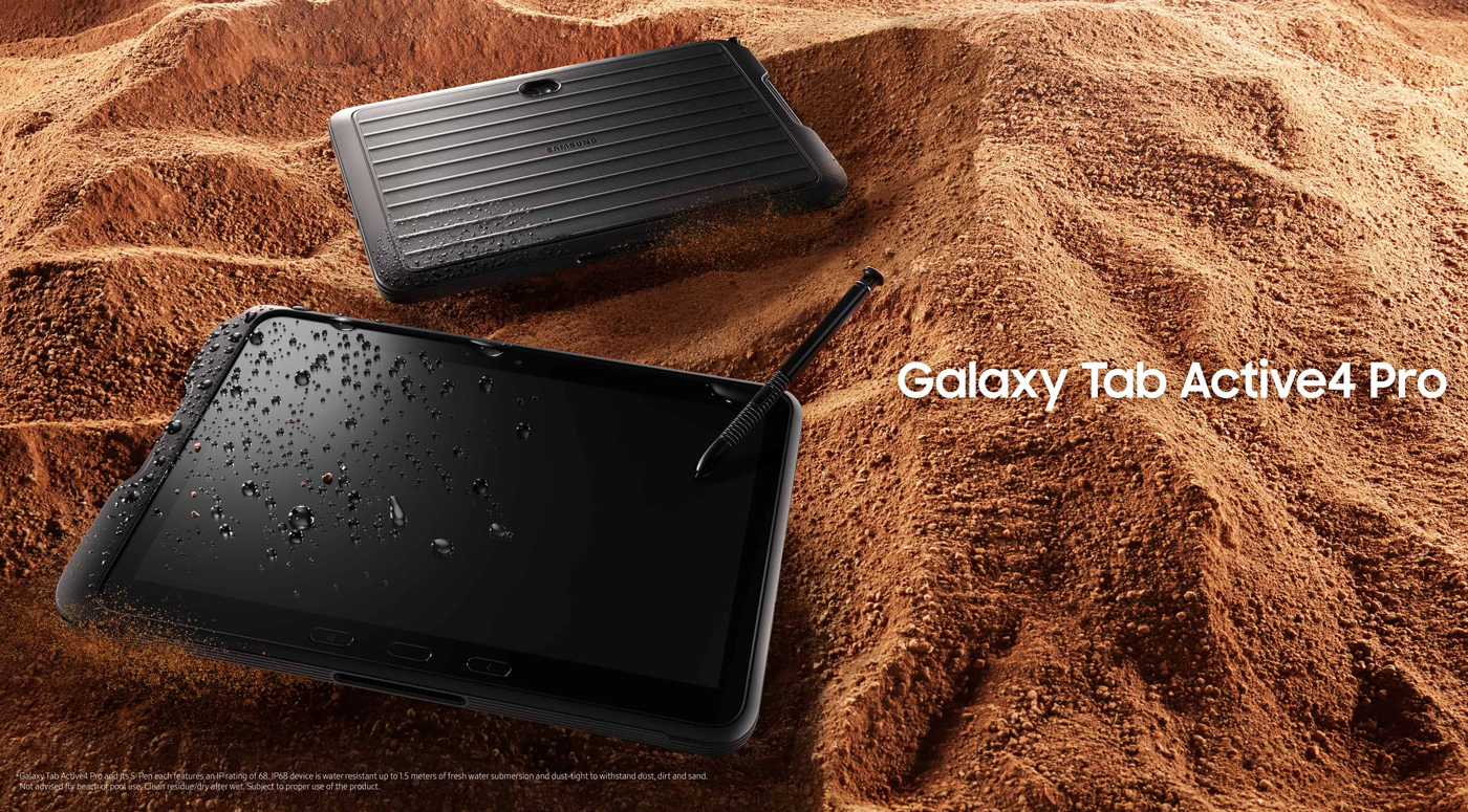 Samsung Galaxy Tab Active4 Pro — планшет милитари стандарта