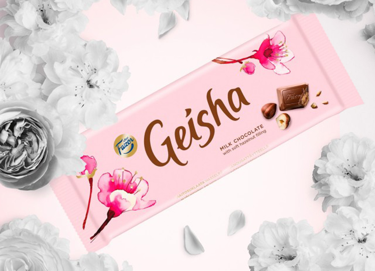 Fazer: Шоколад Geisha теперь в новой модной упаковке