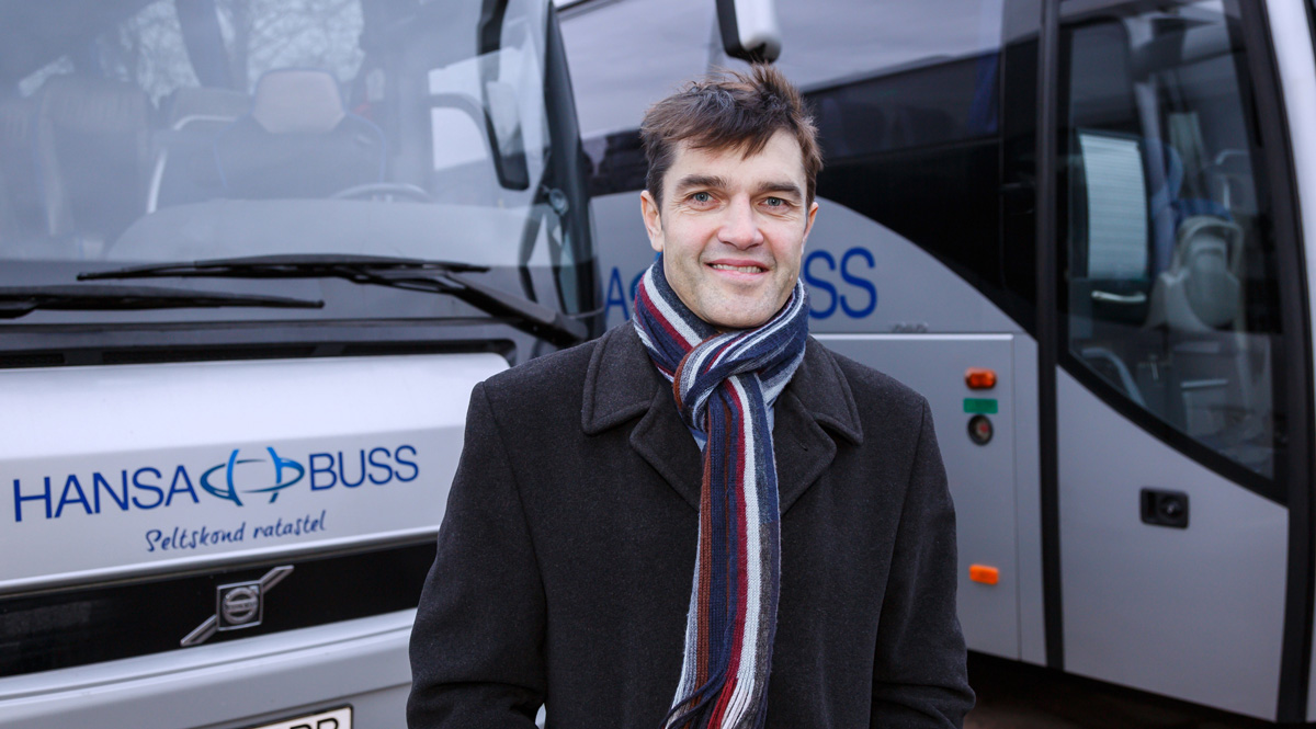 Хенри Каазик-Ааслав — руководитель Hansabuss в странах Балтии