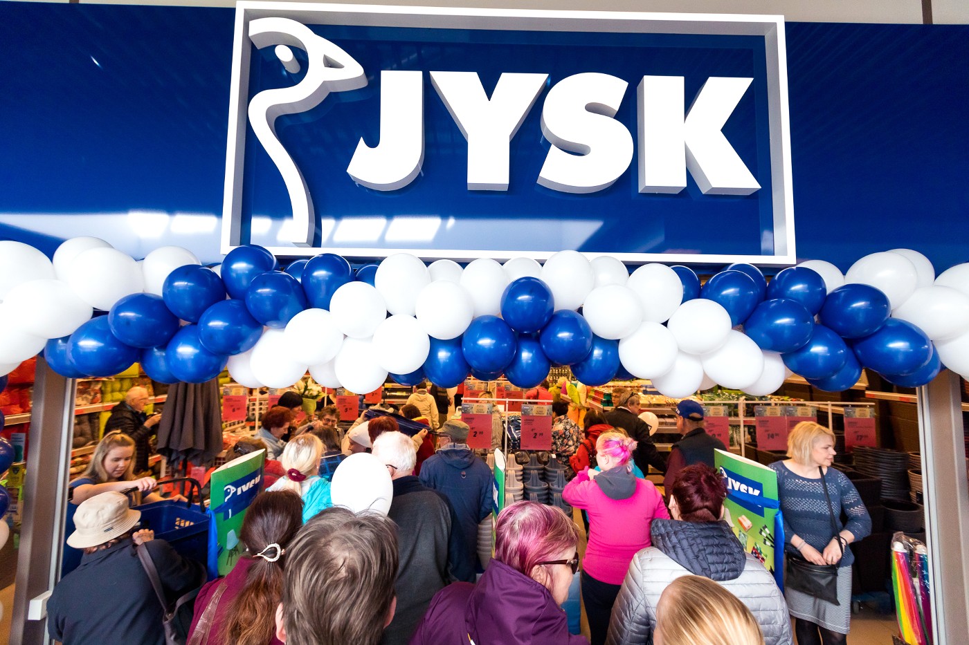 Jysk Хаапсалу — первый магазин в Ляэнемаа