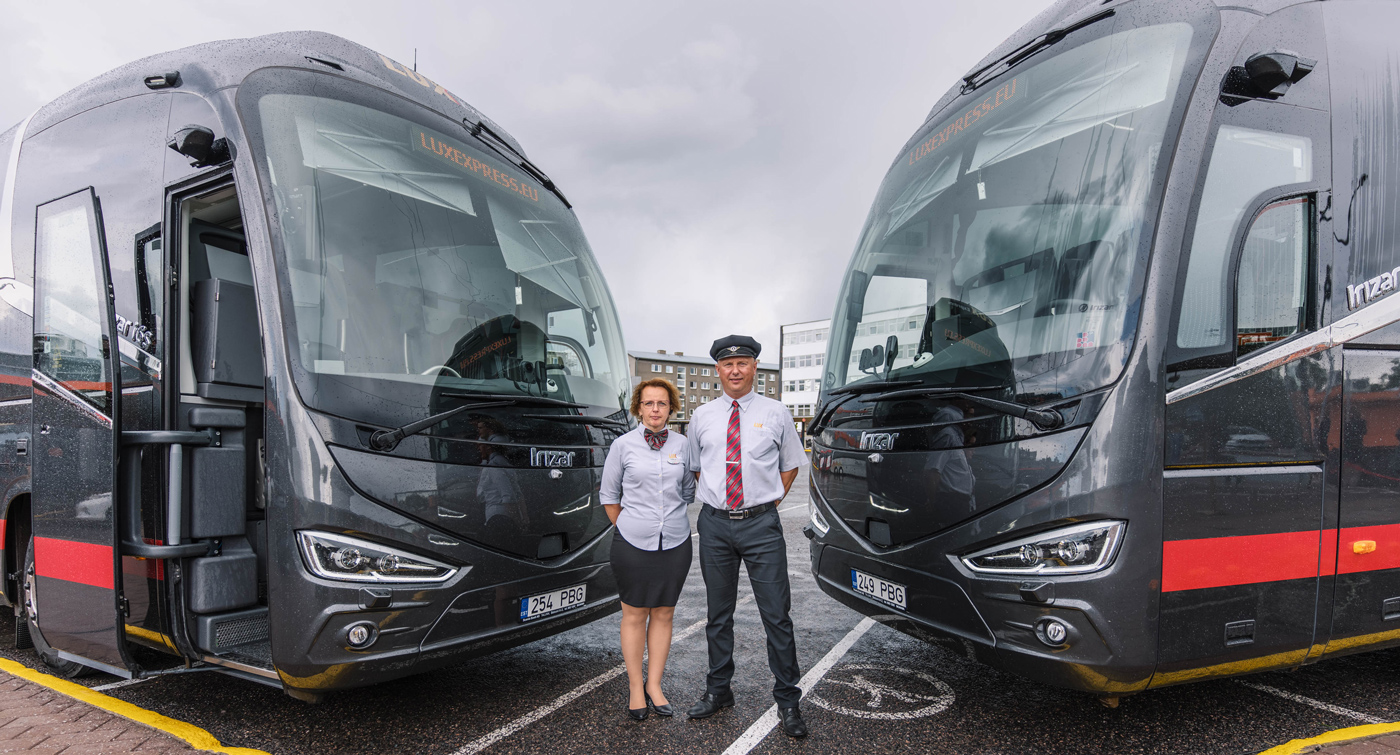 Lux Express: Новые экологически чистые автобусы