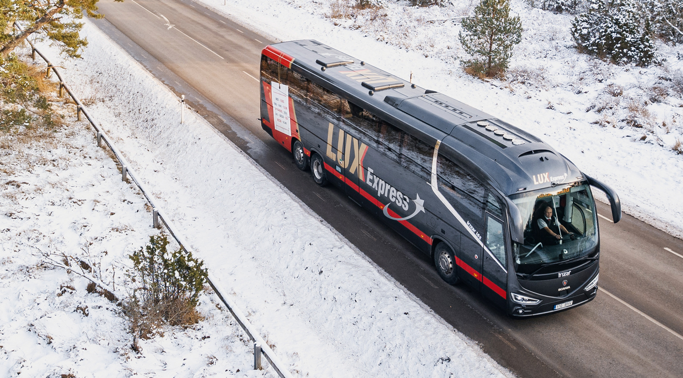 Lux Express: в автобусах хватит места всем, даже в праздники