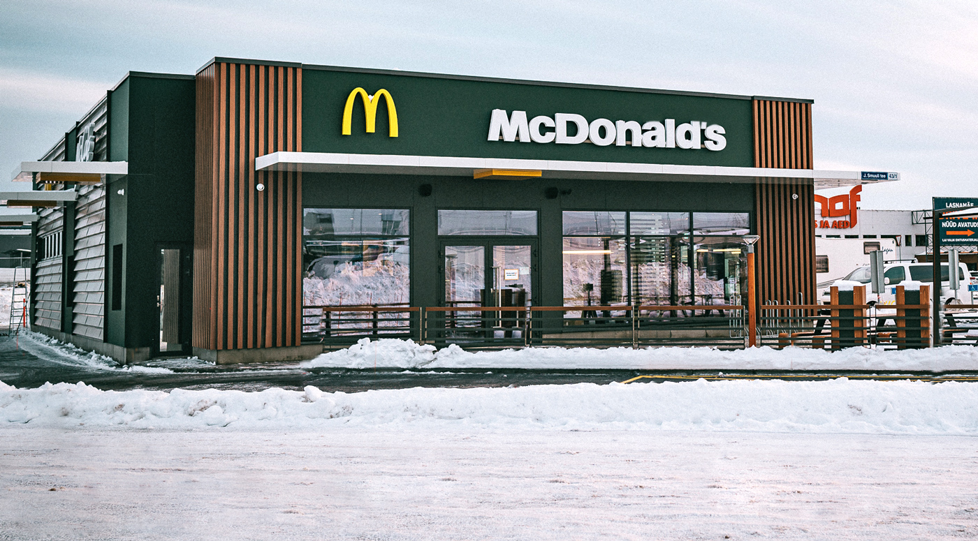 McDonald’s открыл новый современный ресторан в Таллинне