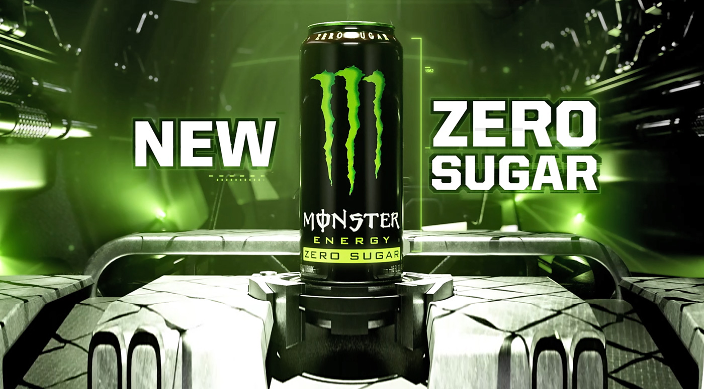 Monster Energy: Новый напиток без сахара