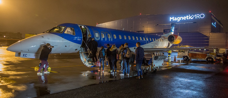 Первый рейс Nordic Aviation