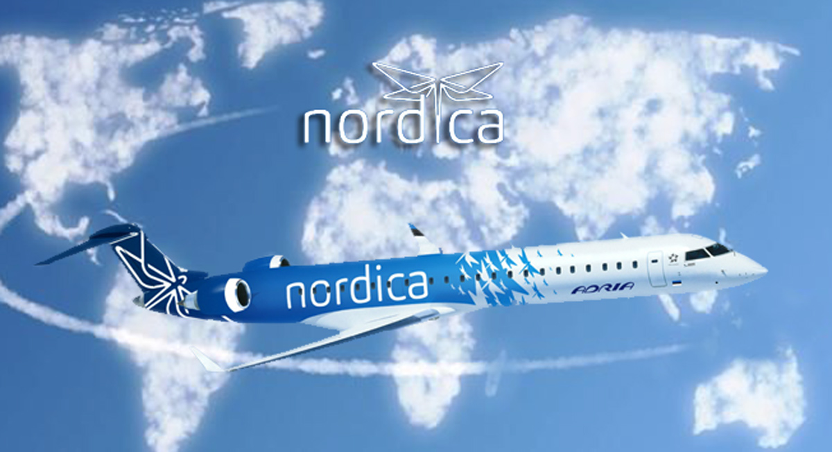 Nordica  — новый бренд Nordic Aviation