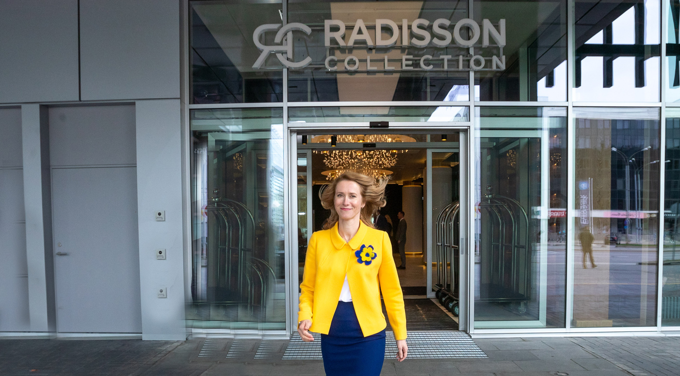 Обновленный отель Radisson Collection открыла Кая Каллас