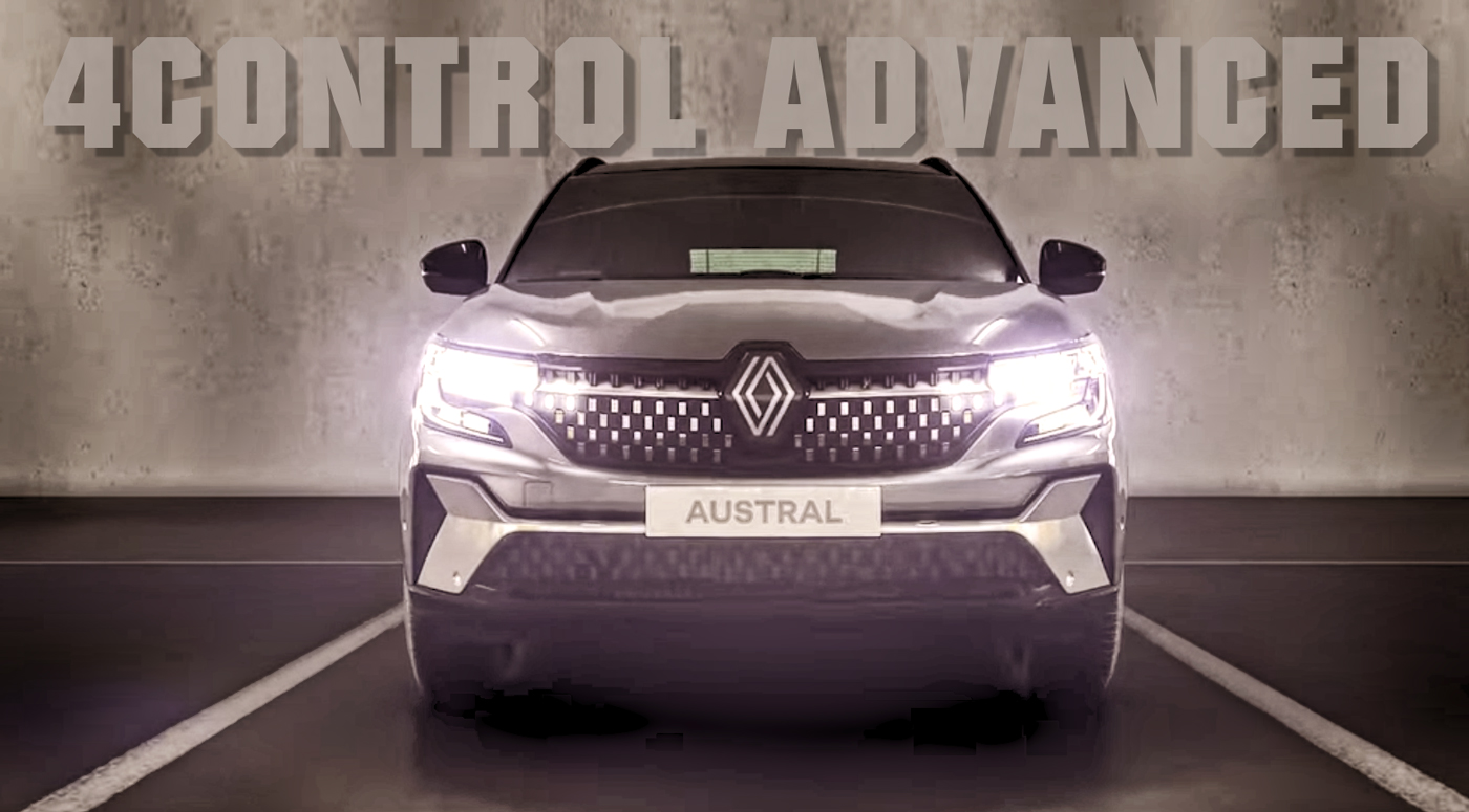 Новый Renault Austral: 3-е поколение системы 4CONTROL ADVANCED