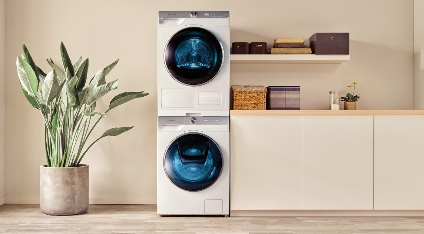 Расположение домашней техники: Куда установить стиральную машину и сушилку?