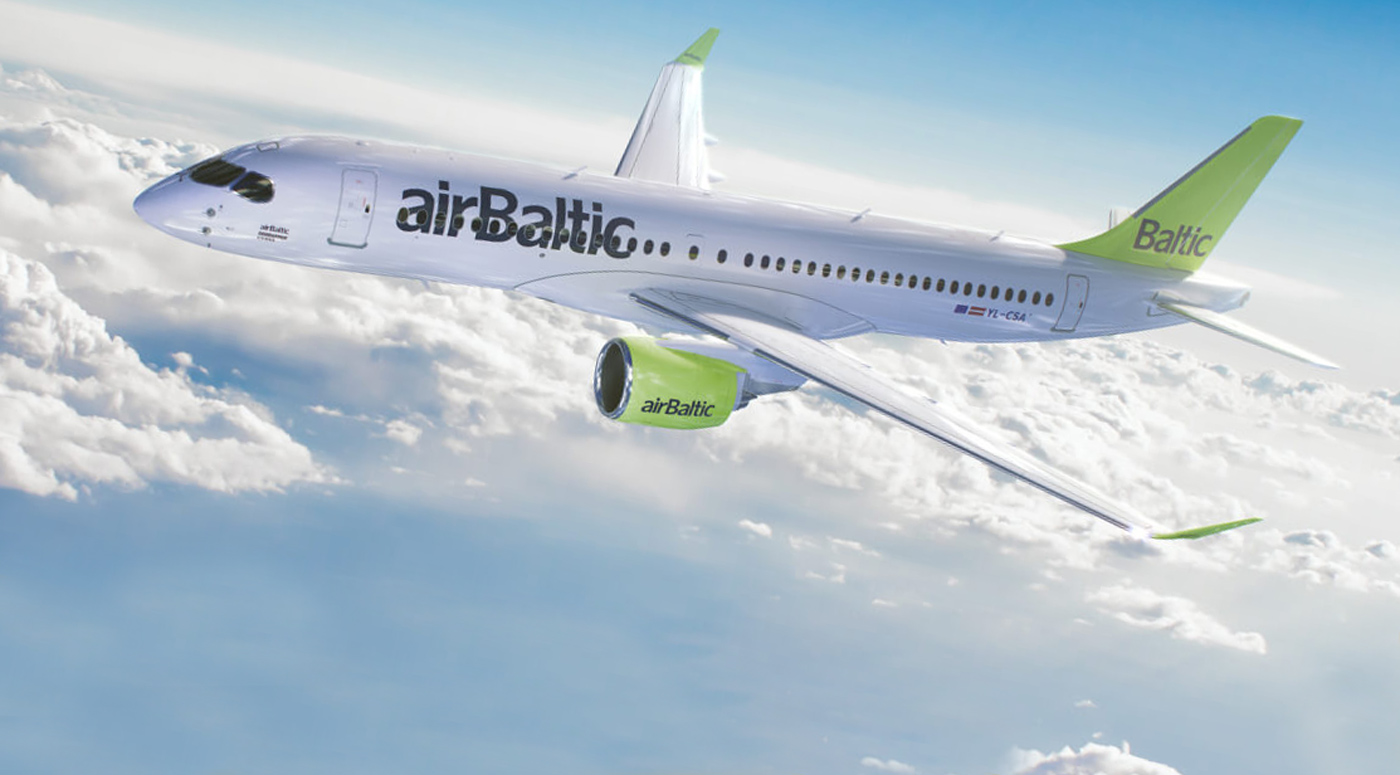 Куда летать из Эстонии на самолетах airBaltic