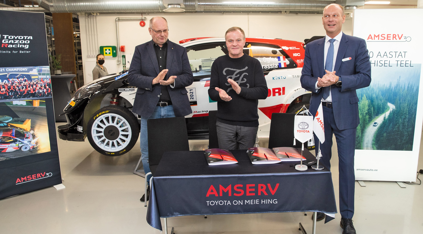Договор подписан: Amserv начинает работу в мастерской Toyota Gazoo Racing