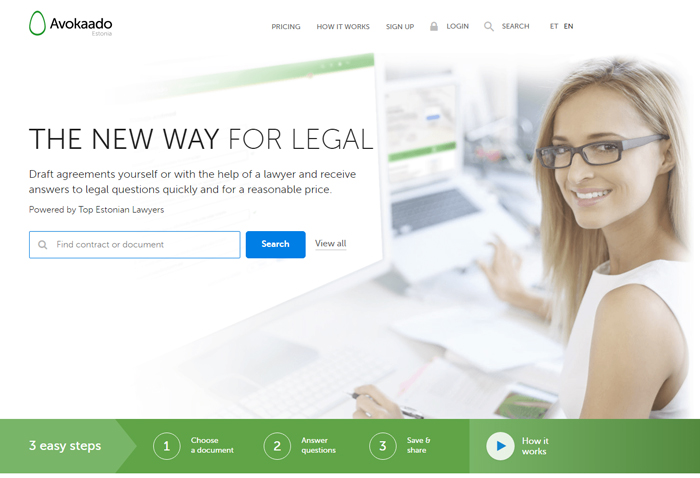 Avokaado —  уникальная юридическая онлайн-система