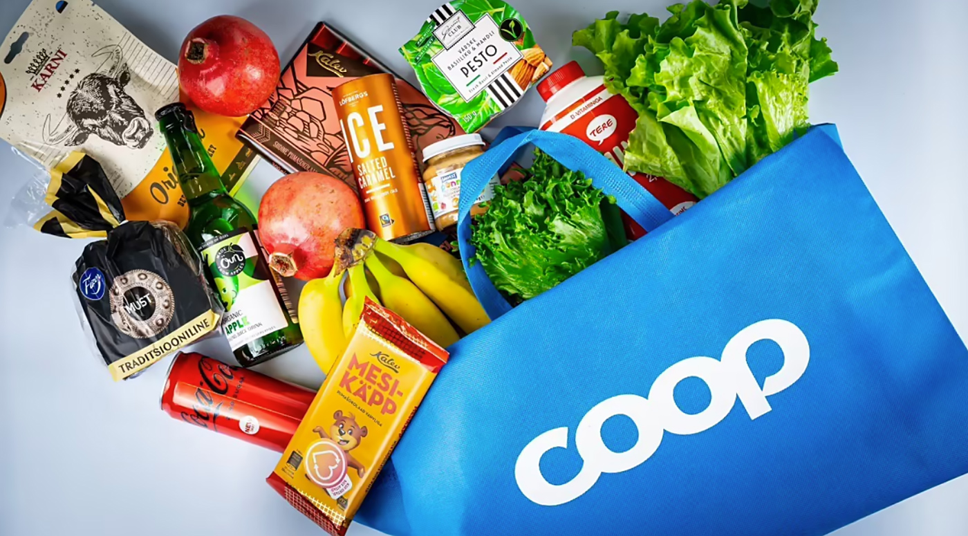 Coop: Растут продажи эстонских продуктов питания