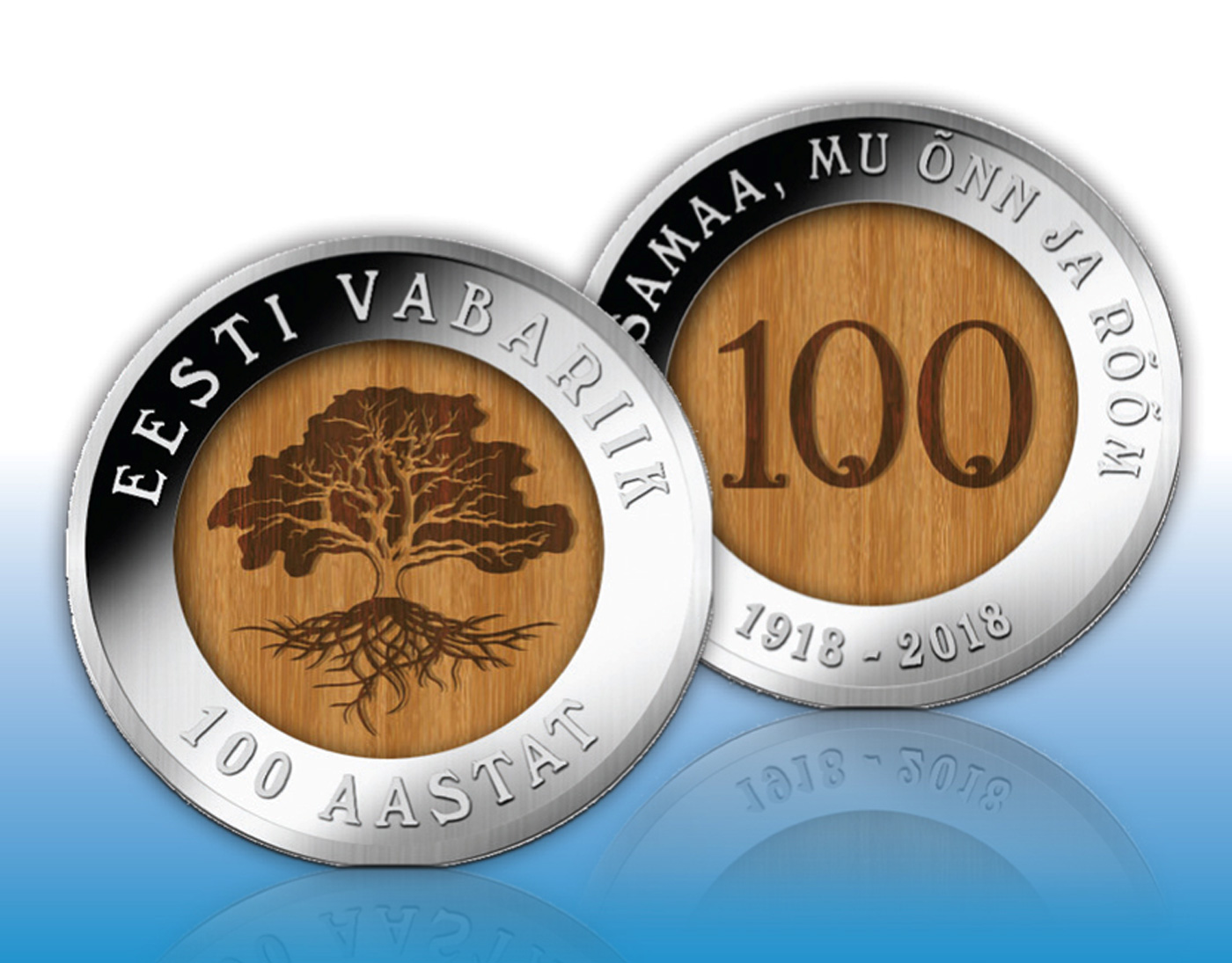 Eesti Mündiäri подарит 25 000 юбилейных медалей