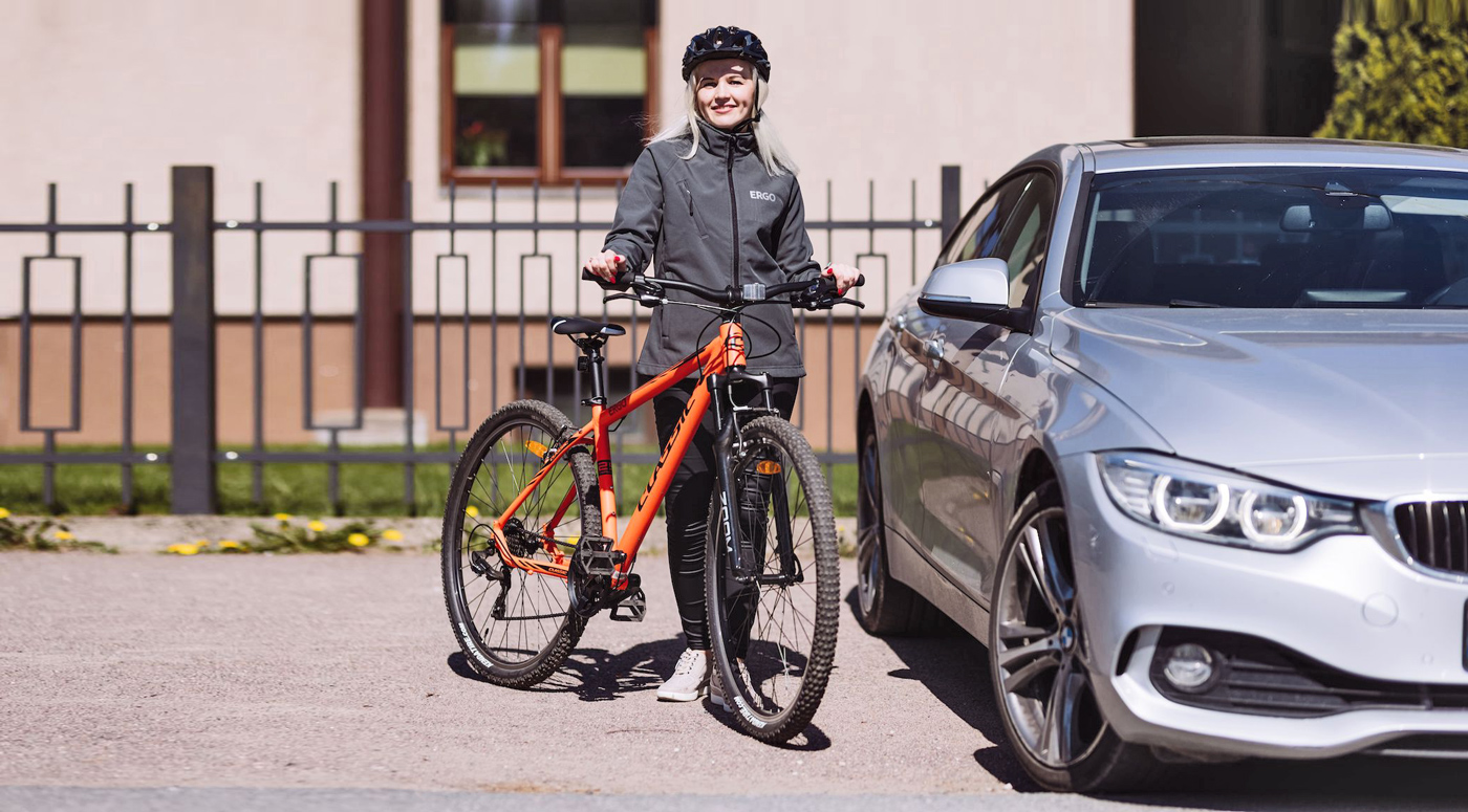 ERGO: велосипед вместо заменяющего автомобиля