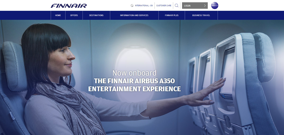 Финская мода на борту Finnair