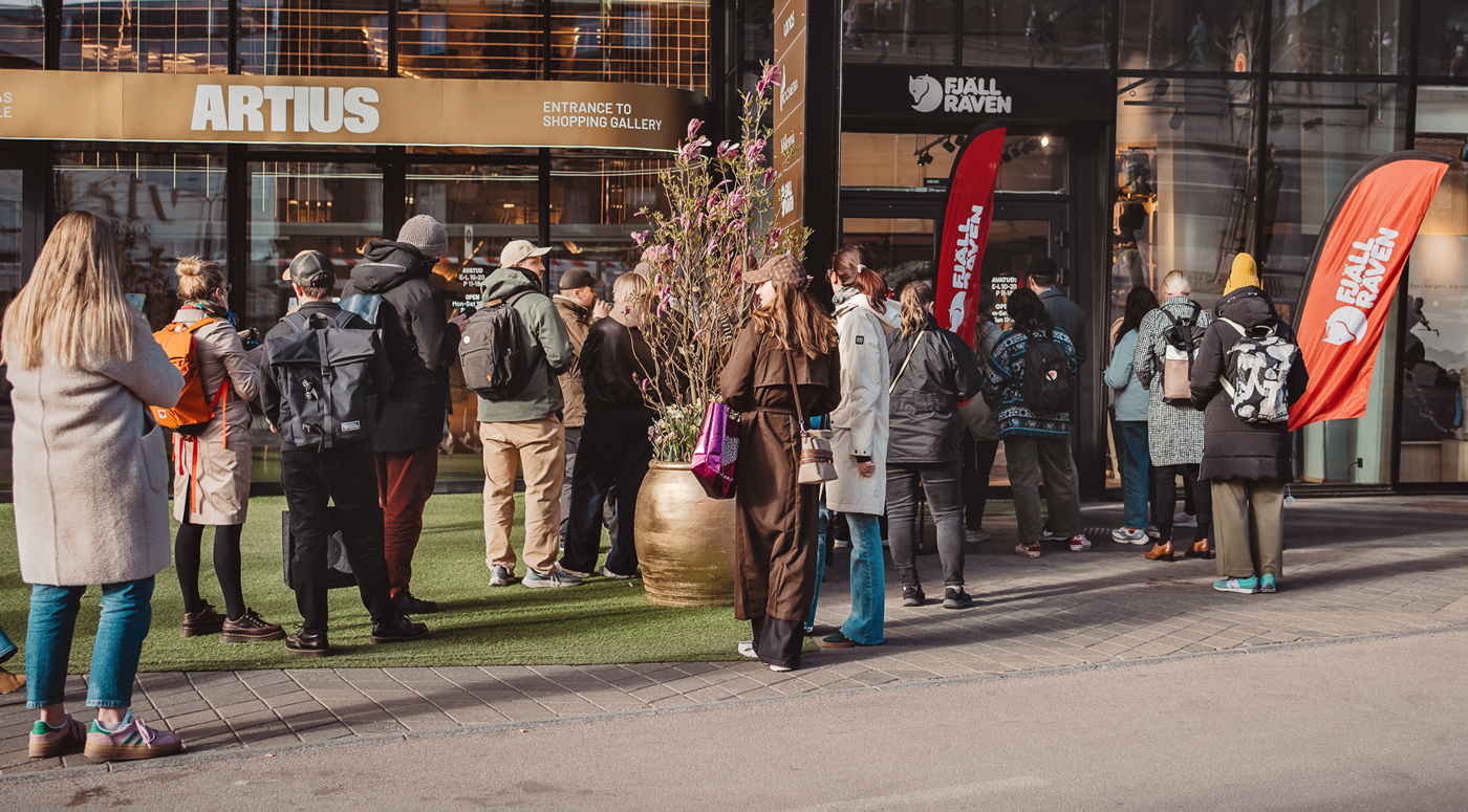 Легендарные рюкзаки уже в Таллинне