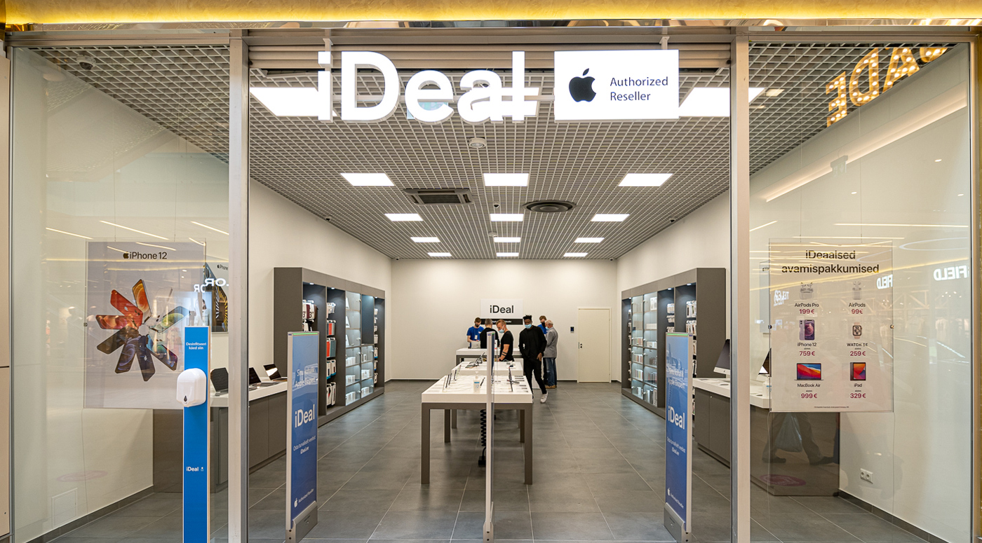 iDeal: Фирменный магазин Apple открылся в Tartu Kaubamaja