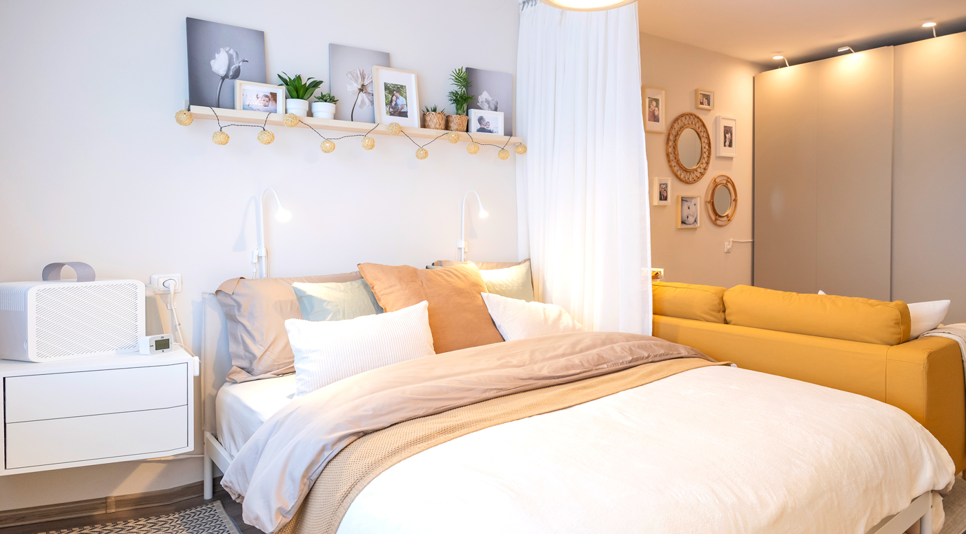 IKEA: Как из одной комнаты сделать спальню и гостиную