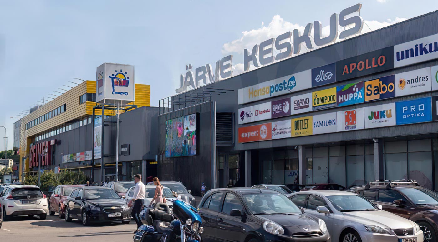 Järve Keskus: К концу лета интерьеры торгового центра получат совершенно новый облик