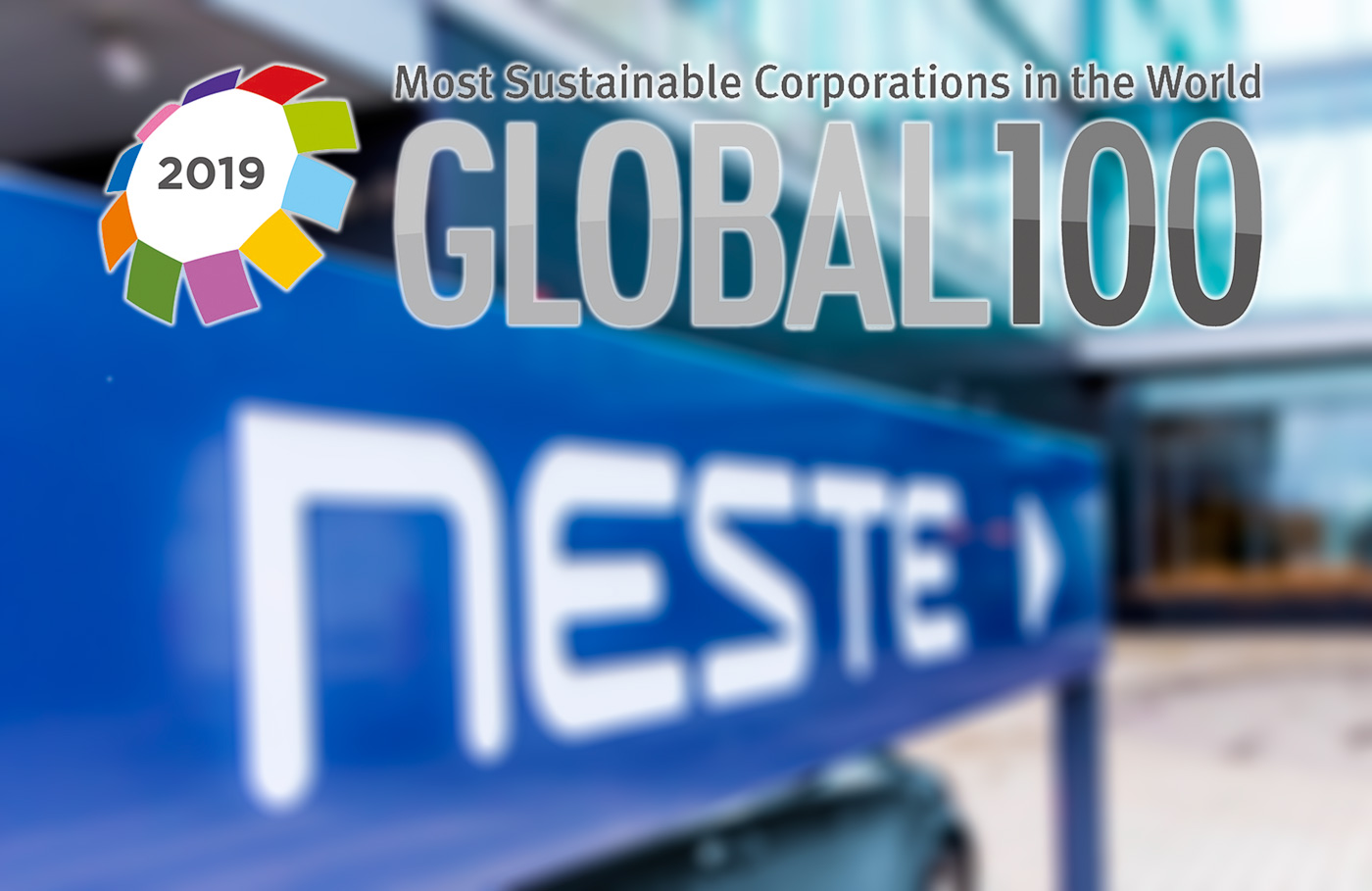 Neste — на третьем месте в списке Global 100