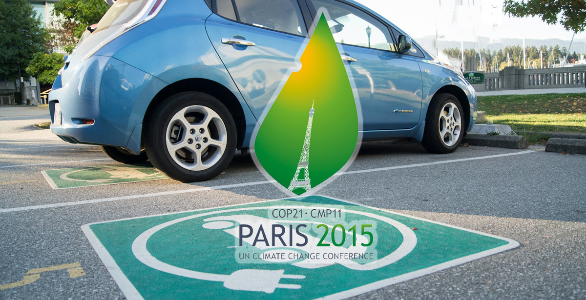 На парижской конференции — только электромобили!