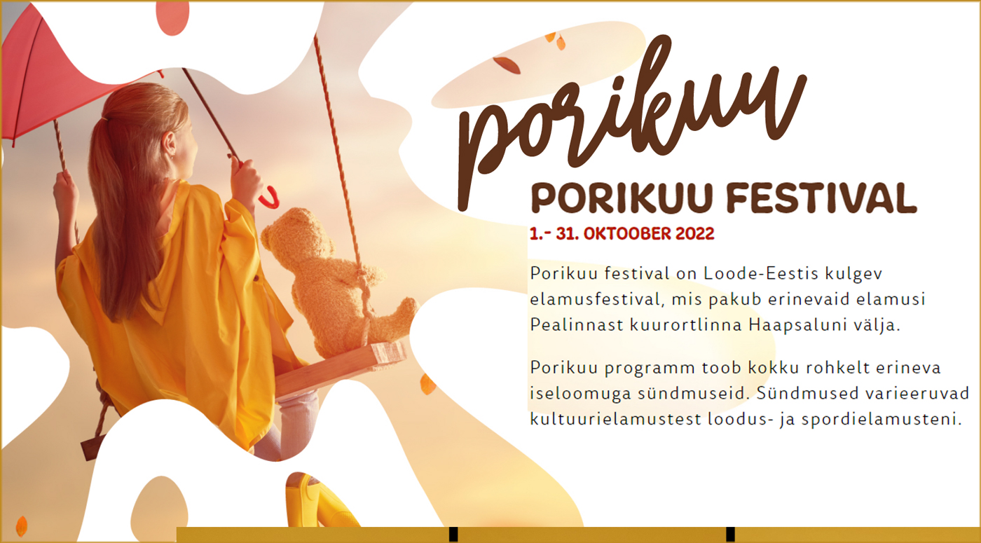 АФИША: Приглашаем на фестиваль Porikuu