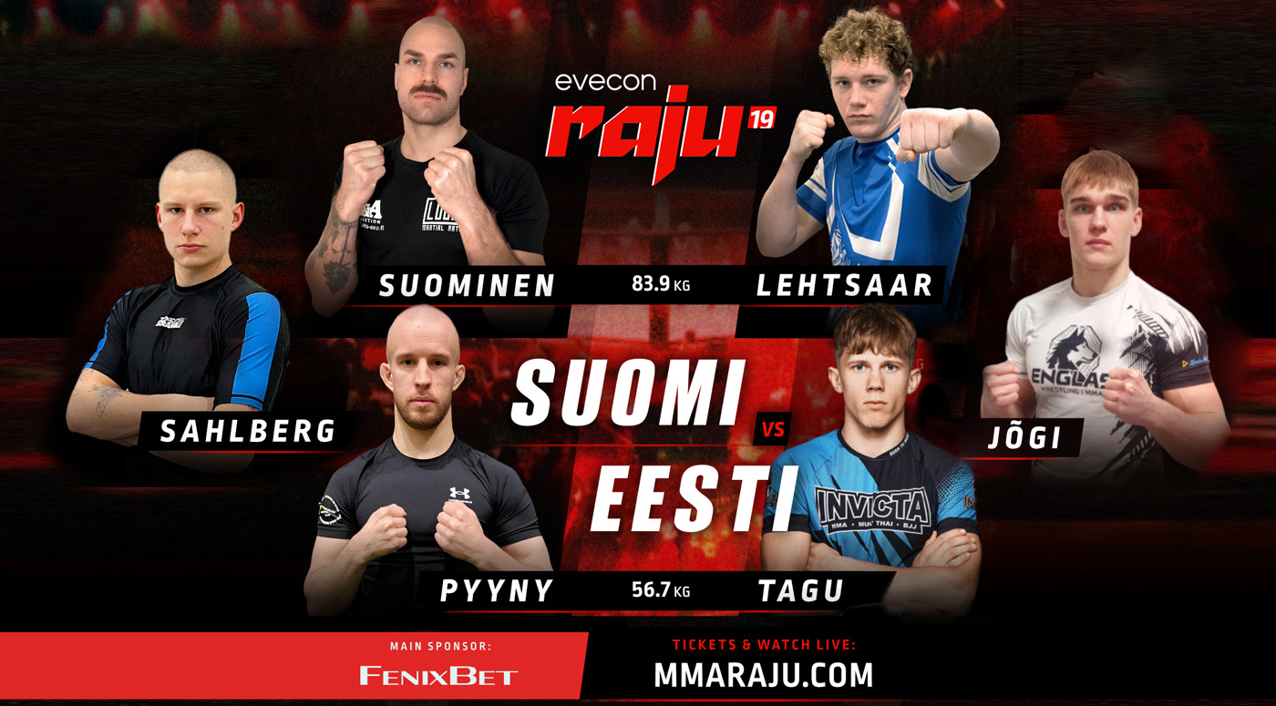 Бойцовский вечер Эстонии и Финляндии