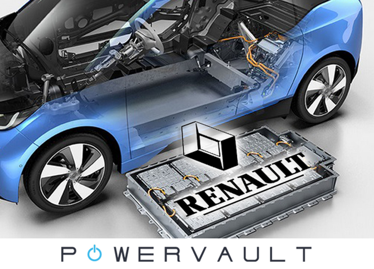 Renault и Powervault: батареям электрокаров — «вторую жизнь»!