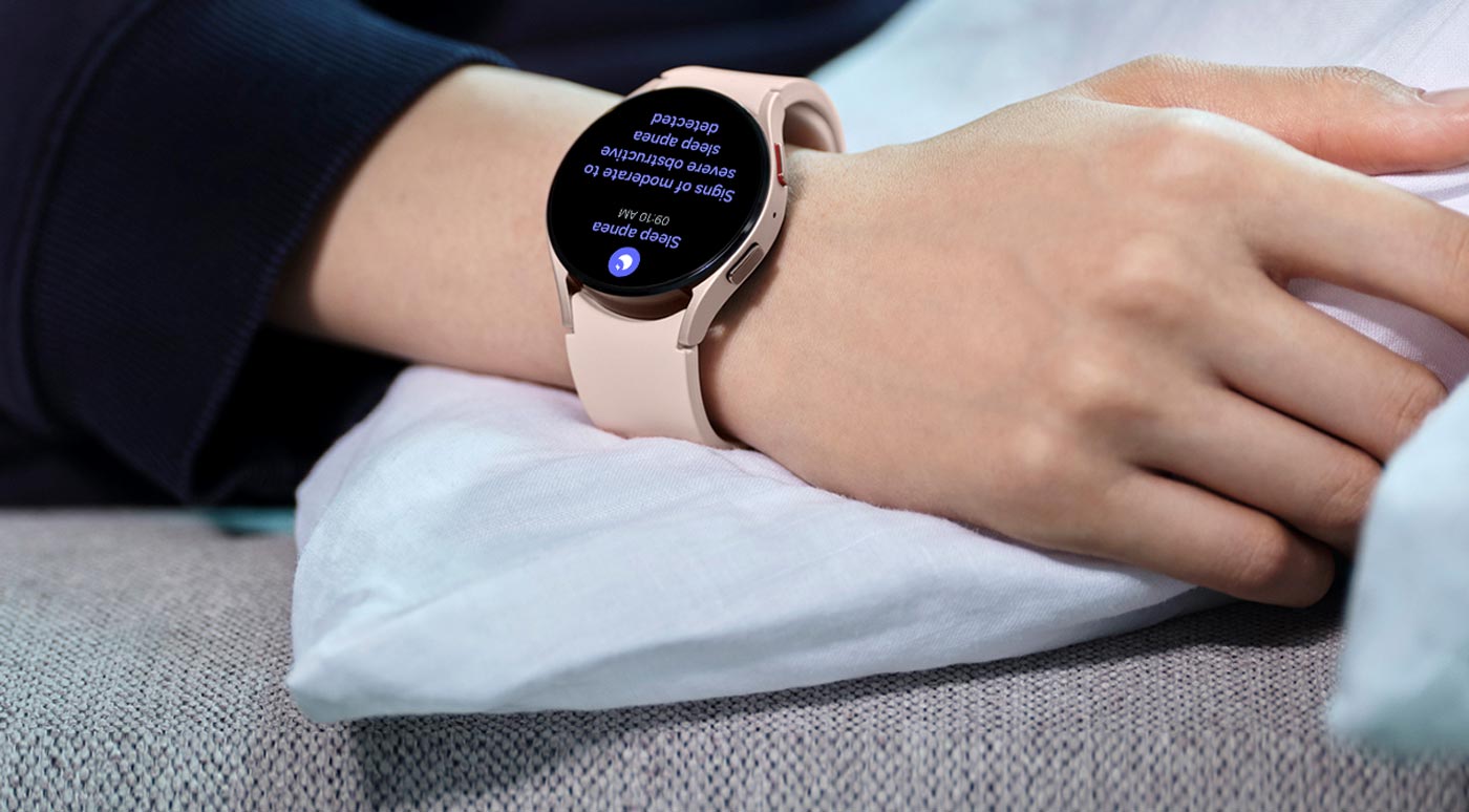Galaxy Watch: Функция мониторинга апноэ