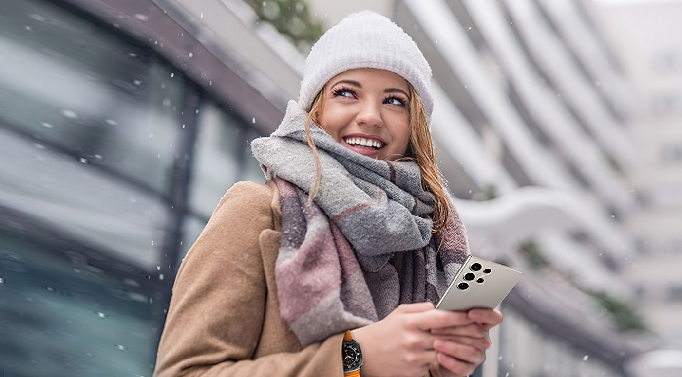 Защити смартфон от зимней стужи
