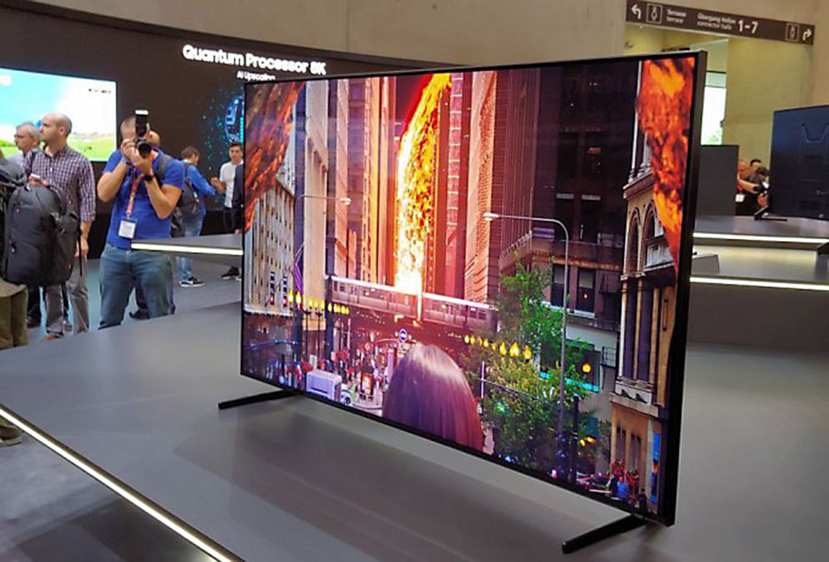 Новейший 8K телевизор Samsung с искусственным интеллектом скоро в продаже