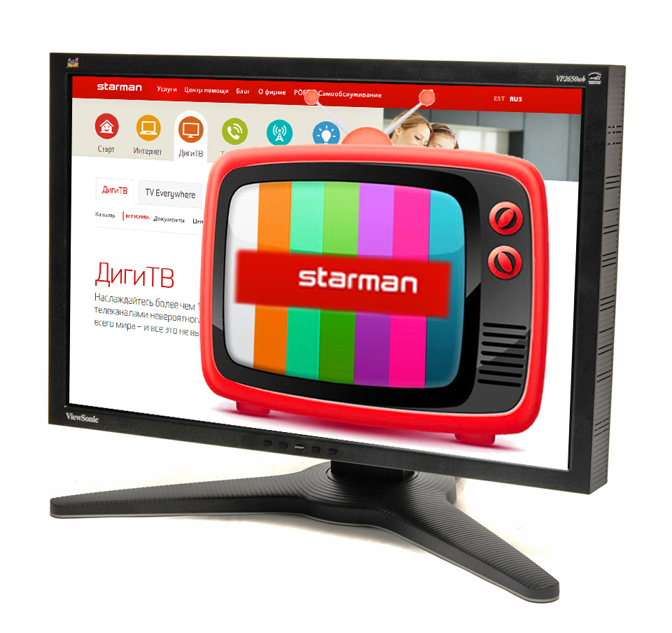 Starman — телевизор в компьютере!