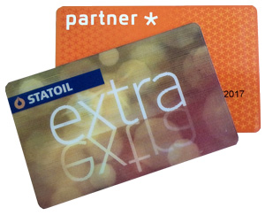 Партнерская карта и Statoil EXTRA